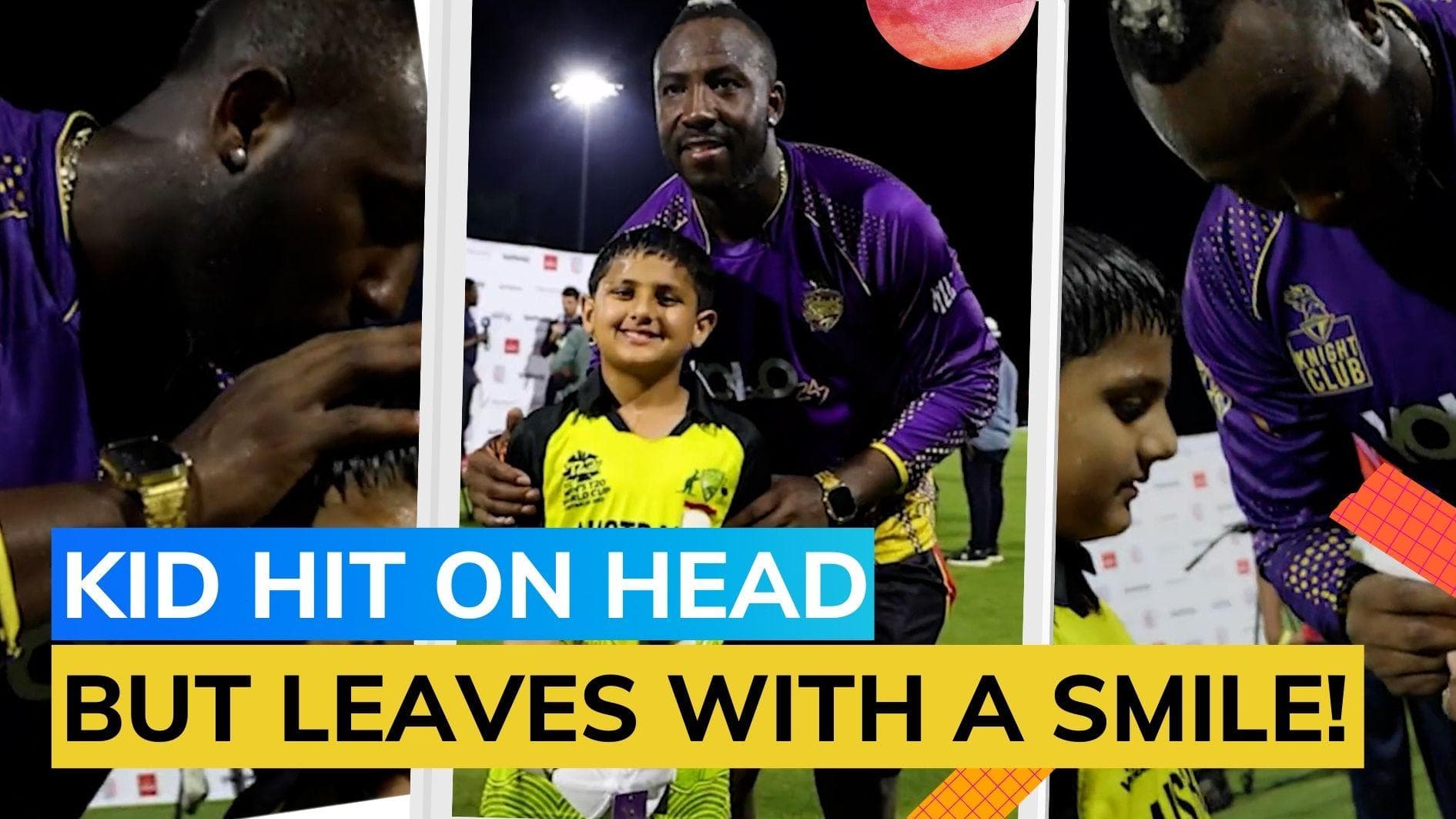 Watch! Andre Russell hits a kid with a six and checks on him in MLC 2023