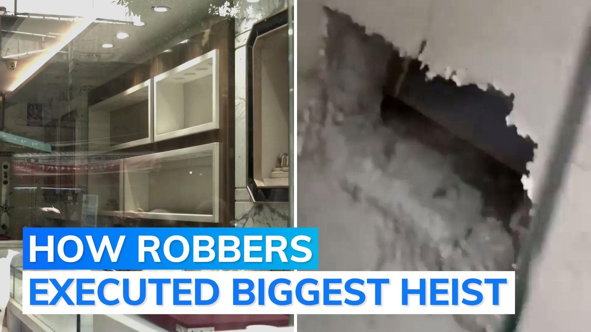 CCTV disconnected, hole in vault: robbers steal jewellery worth Rs 25 crore in Delhi