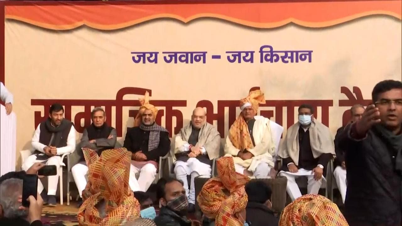 UP election 2022: Amit Shah meets Jat leaders. Farm law anger pacified?