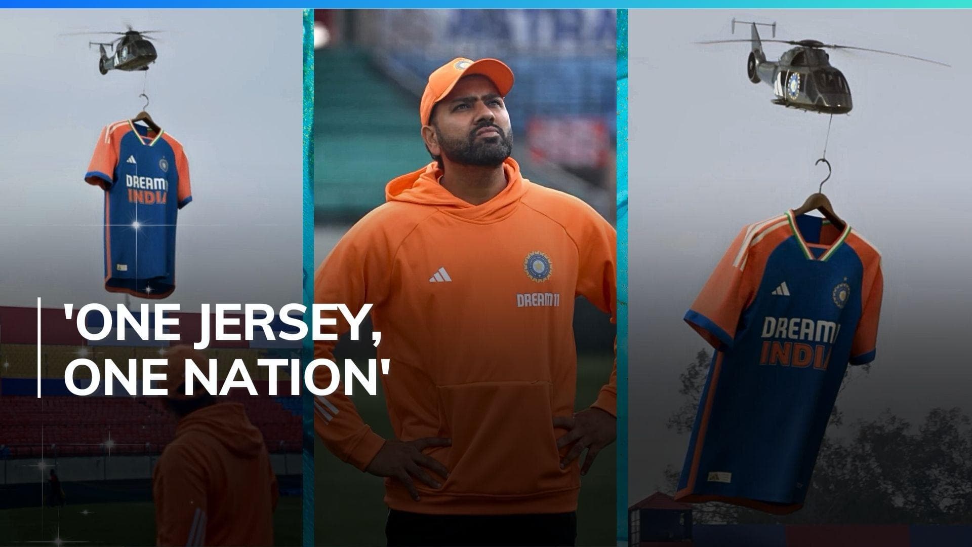 Watch: Team India T20 World Cup jersey launched in grand fashion in Dharamsala
