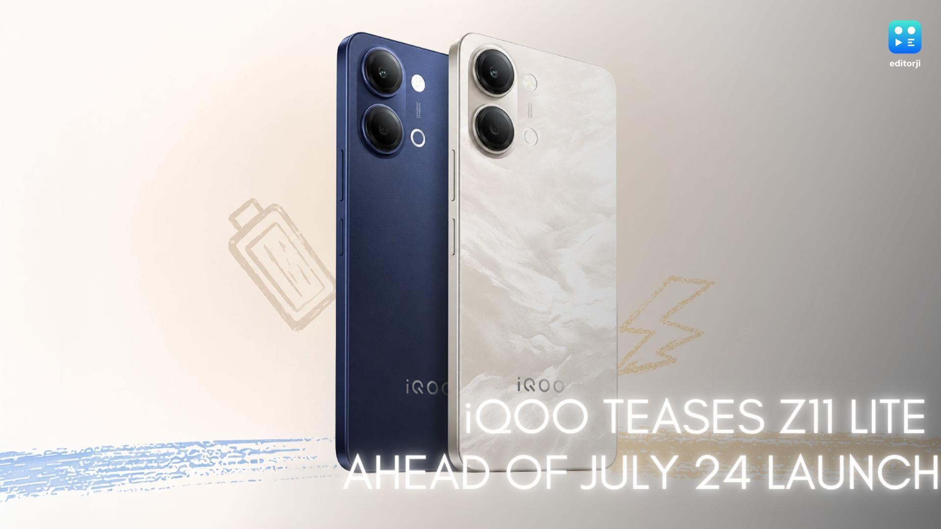 iQOO Teases Z11 Lite With AI Tools, Military-Grade Durability and a 6500mAh Battery