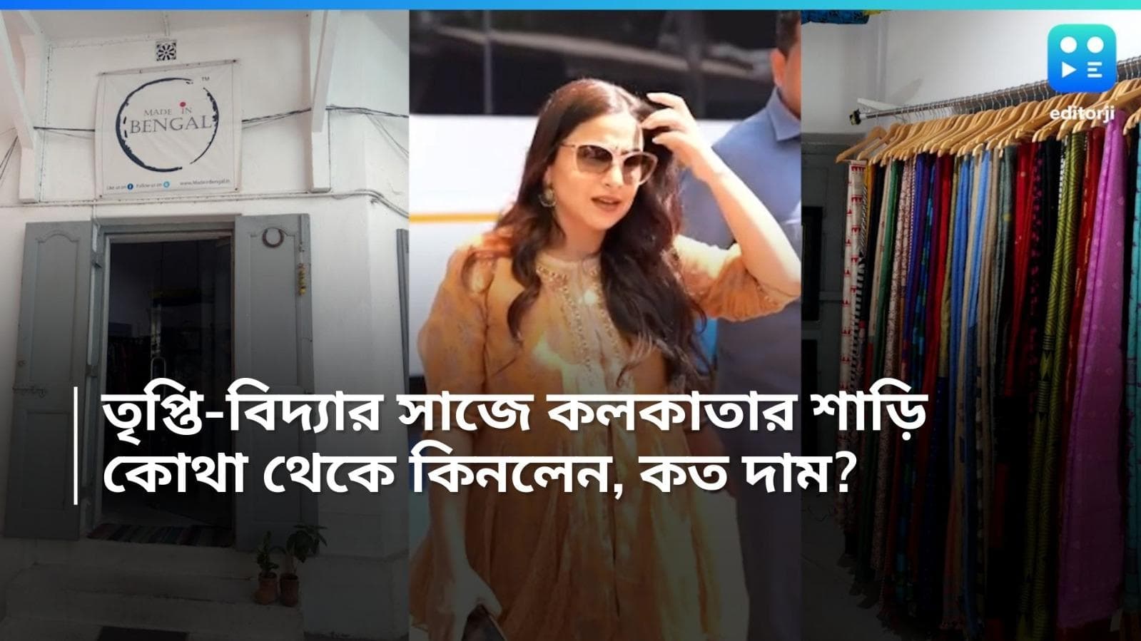 Bhool Bhulaiya 3: বাংলার হ্যান্ডলুমে সাজবেন তৃপ্তি, বিদ্যা! কলকাতার কোন দোকান থেকে কিনলেন সস্তার শাড়ি? 