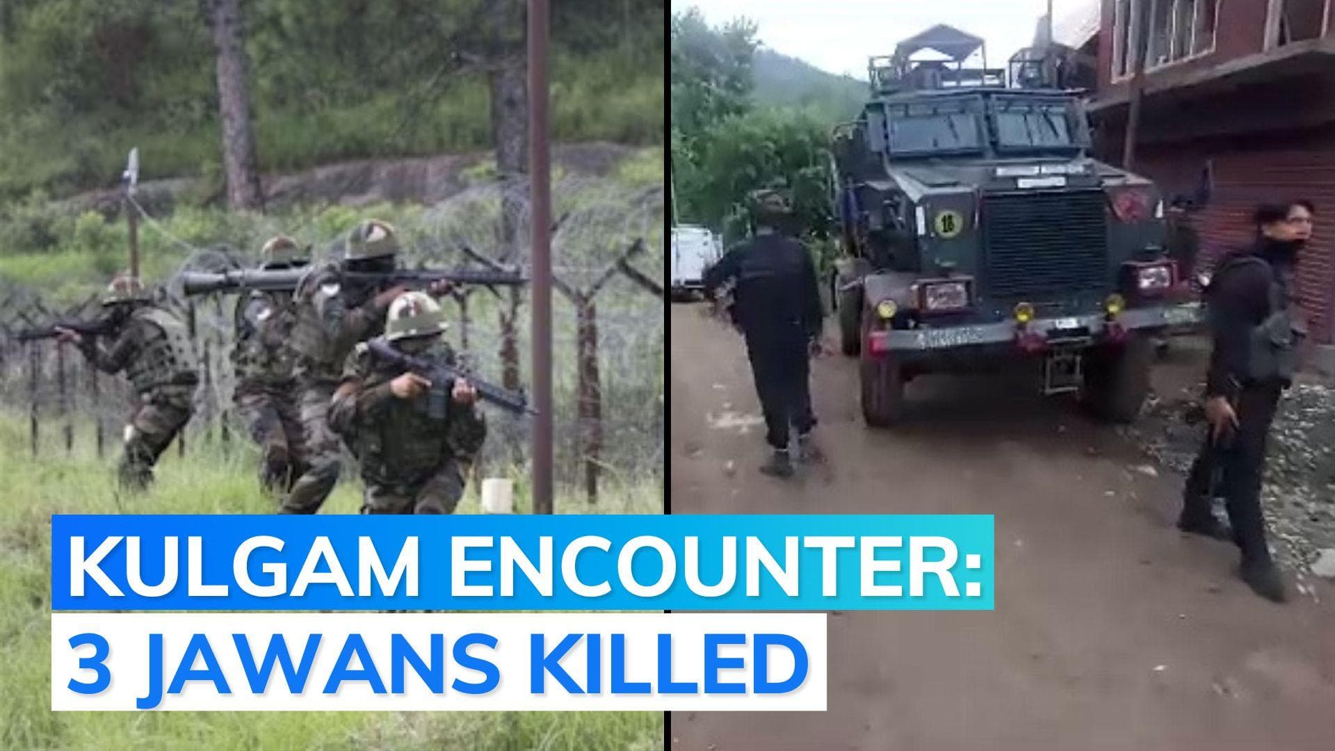 J&K: day after army man was recovered in Kulgam, three jawans killed in encounter 