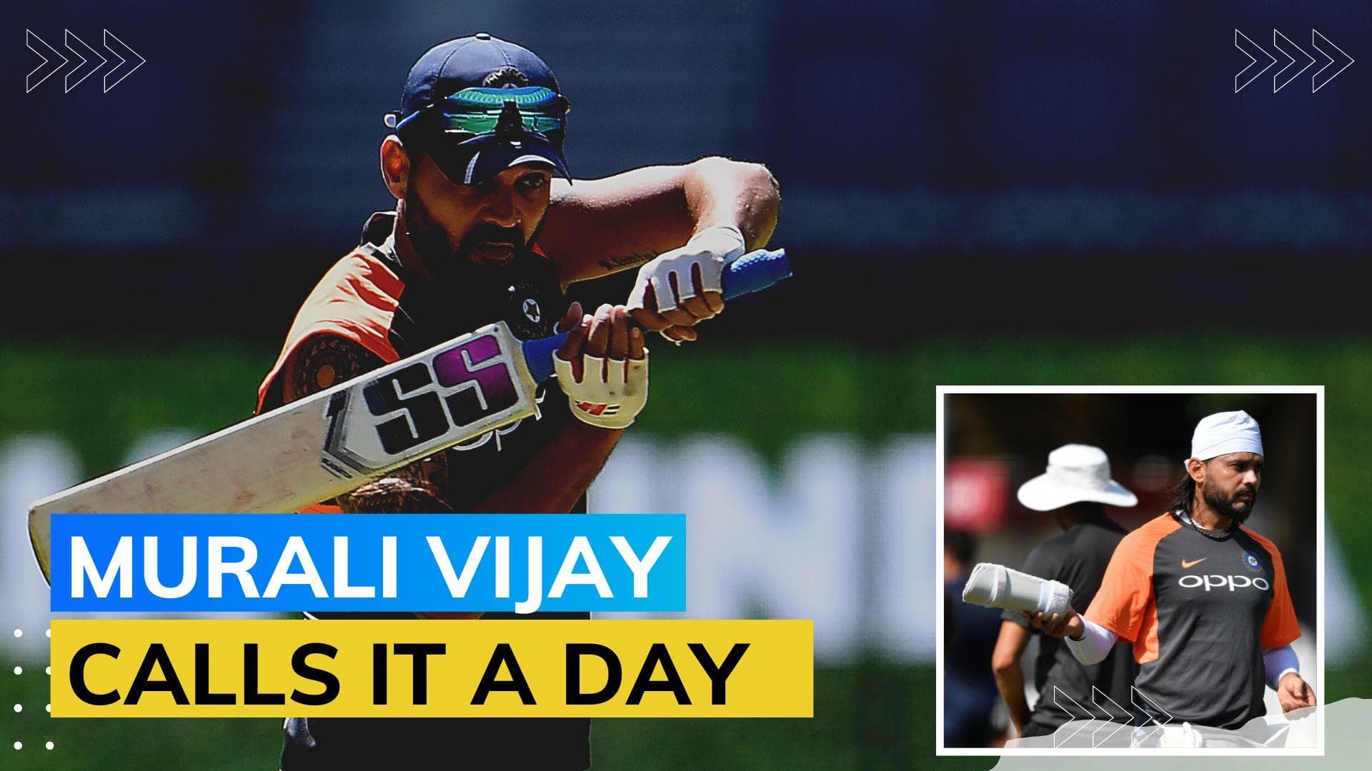 Indian cricketer Murali Vijay announces retirement from international cricket