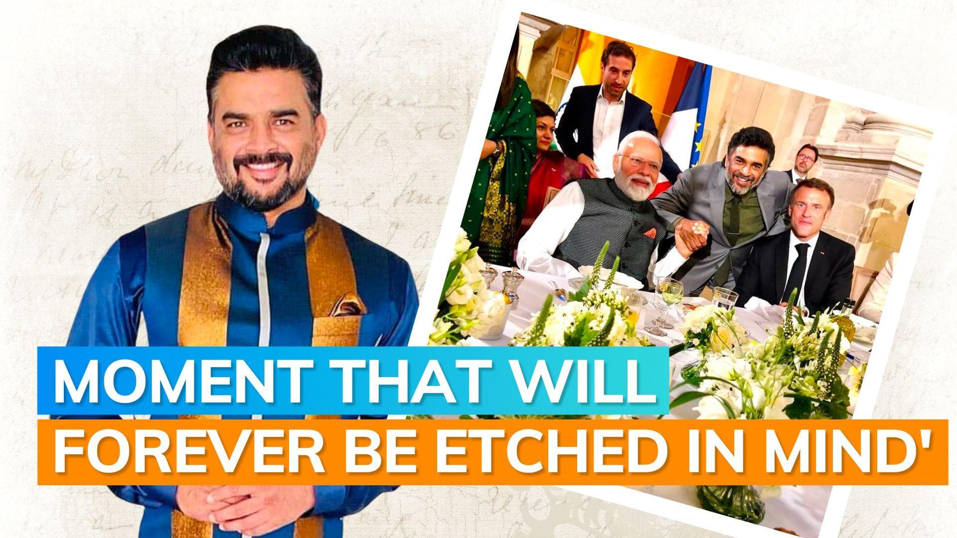 R Madhavan shares pics with PM Modi and French President; thanks them for incredible lesson on grace