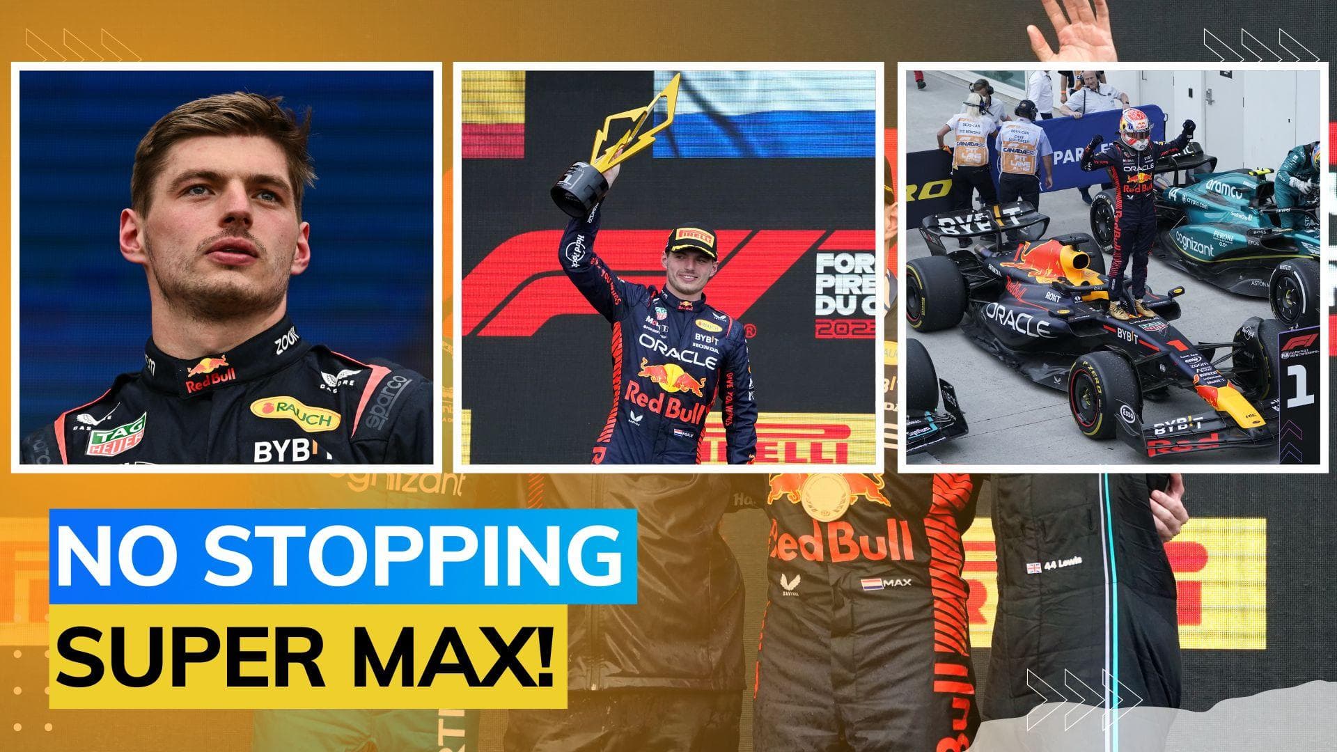 Max Verstappen equals Ayrton Senna's career victories after win at Canadian Grand Prix