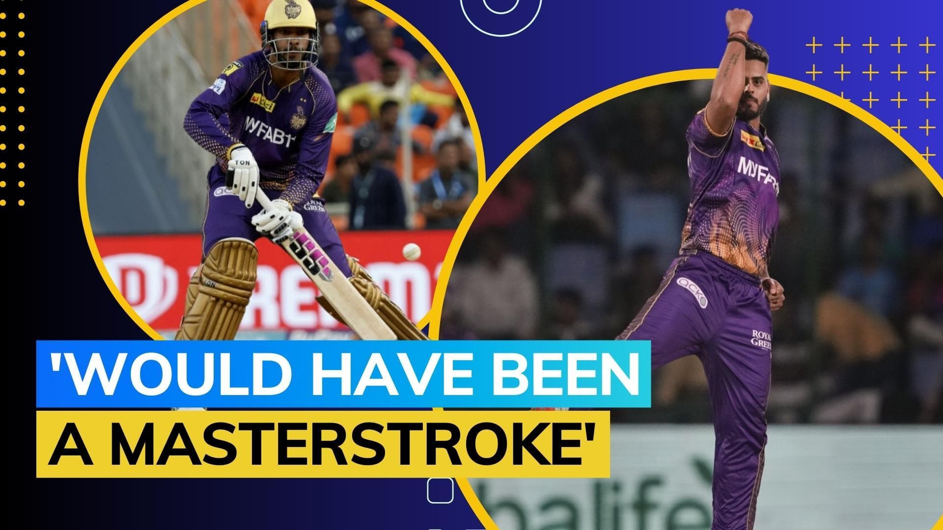 TATA IPL 2023 KKR vs RR: Venkatesh Iyer defends an under-fire Nitish Rana