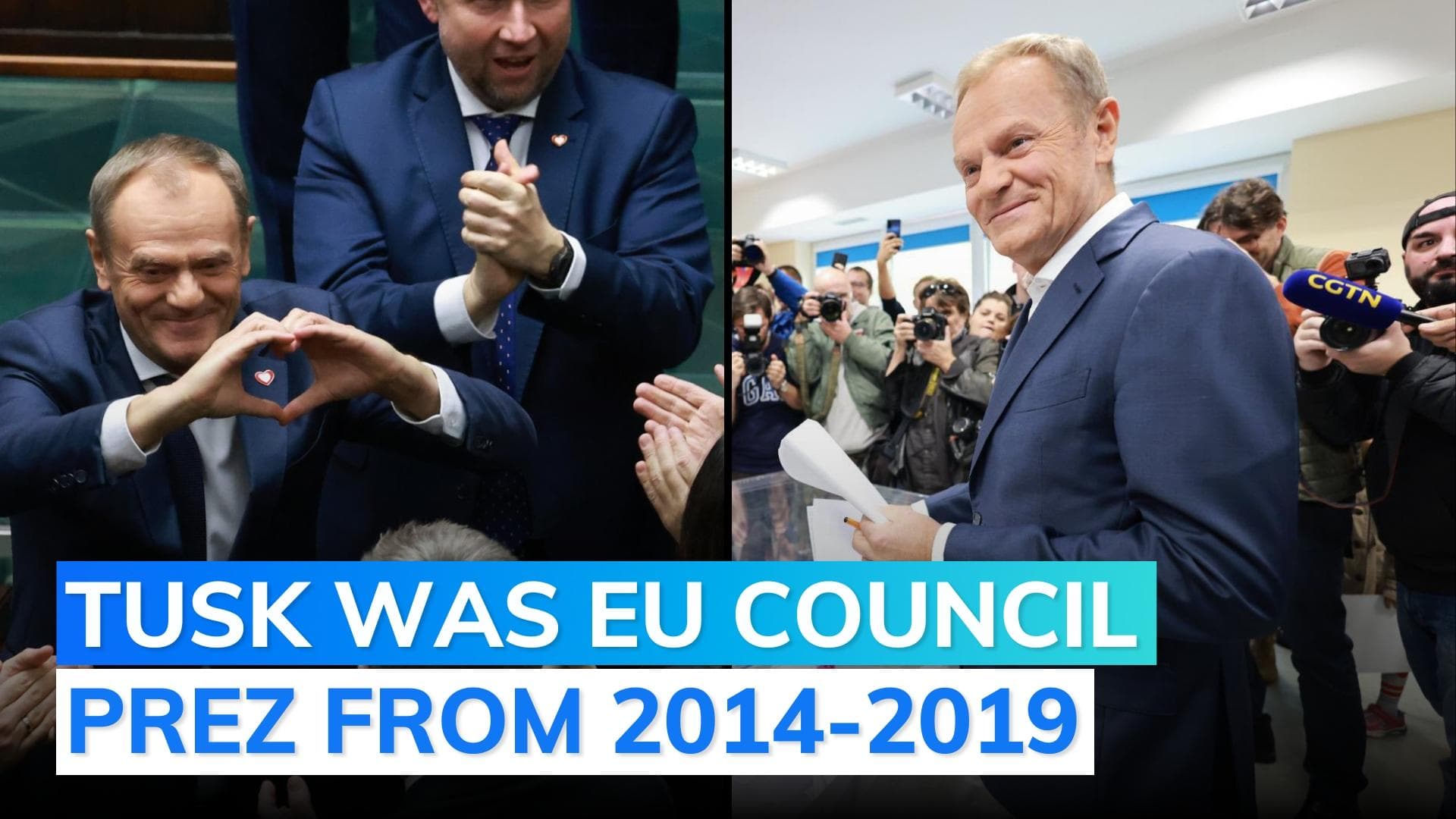 Donald Tusk becomes Poland's prime minister after coalition's poll victory