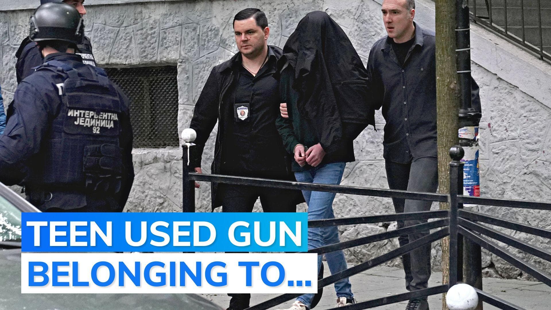 Teen opens fire in Serbian school, 8 children and school guard killed