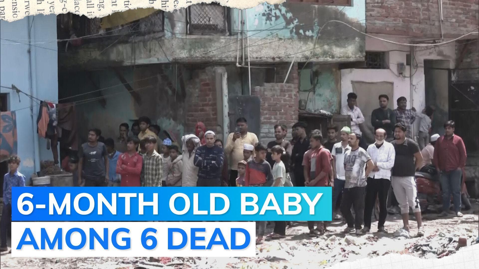 Six suffocate to death at Delhi home after mosquito coil tips over, triggers fire