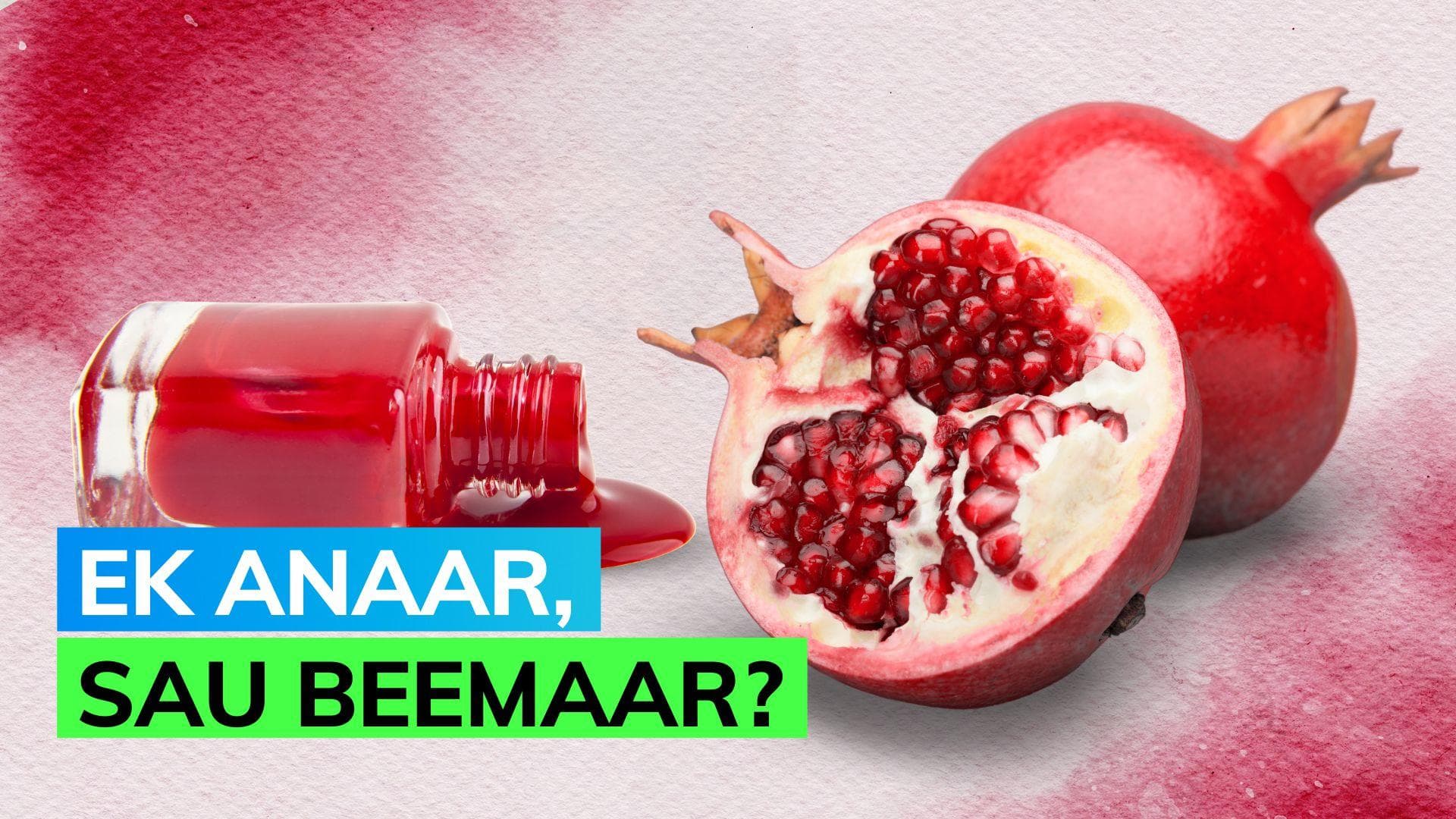 Pomegranate painted with nail polish? YouTuber Samdish Bhatia shares story of 'burnt tongue'