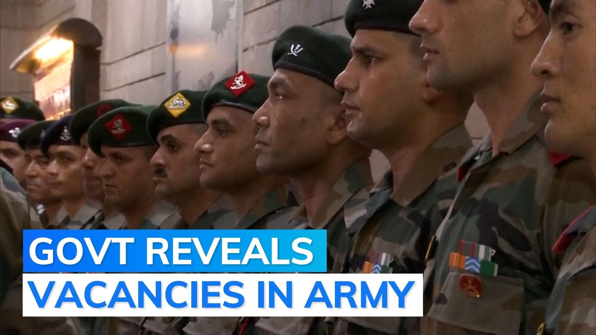 Indian Army: 7,000 officer posts vacant in 2022 amid China, Pakistan terror challenges