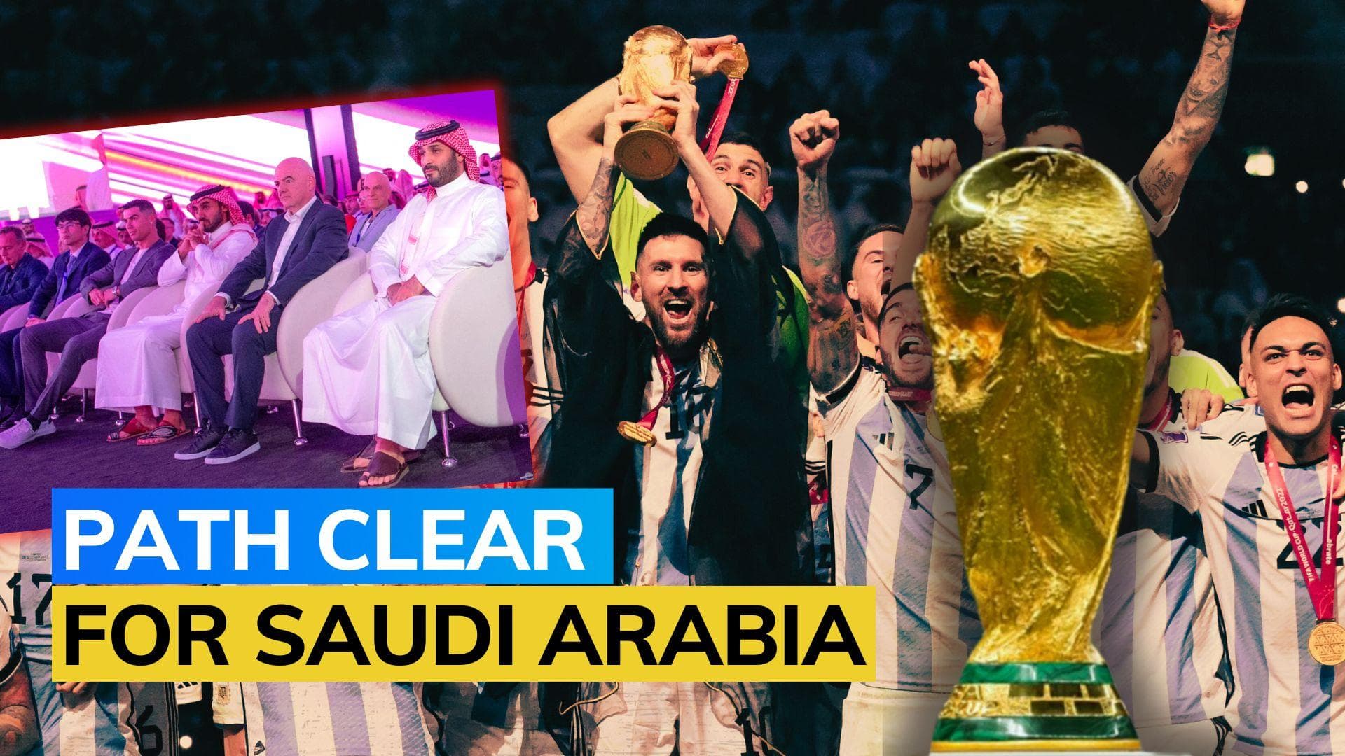 Australia says it won't bid for 2034 FIFA World Cup; Saudi Arabia likely to host event