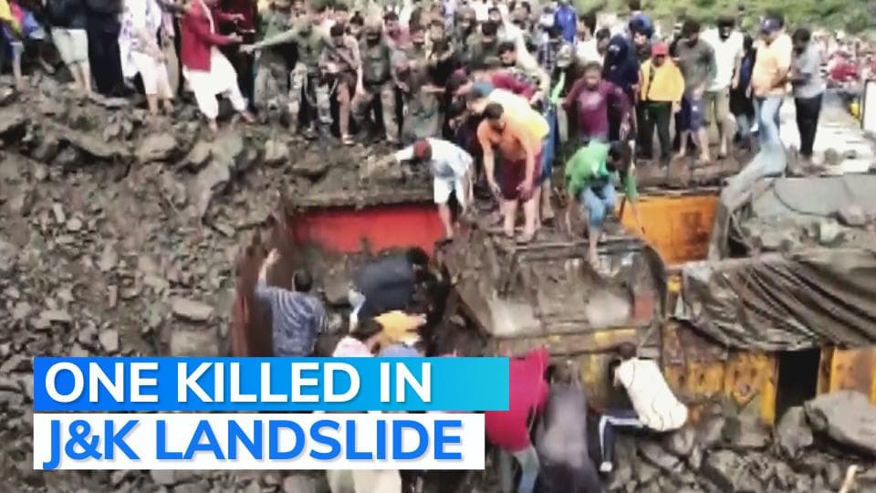 Landslide claims one life in Poonch, property damaged