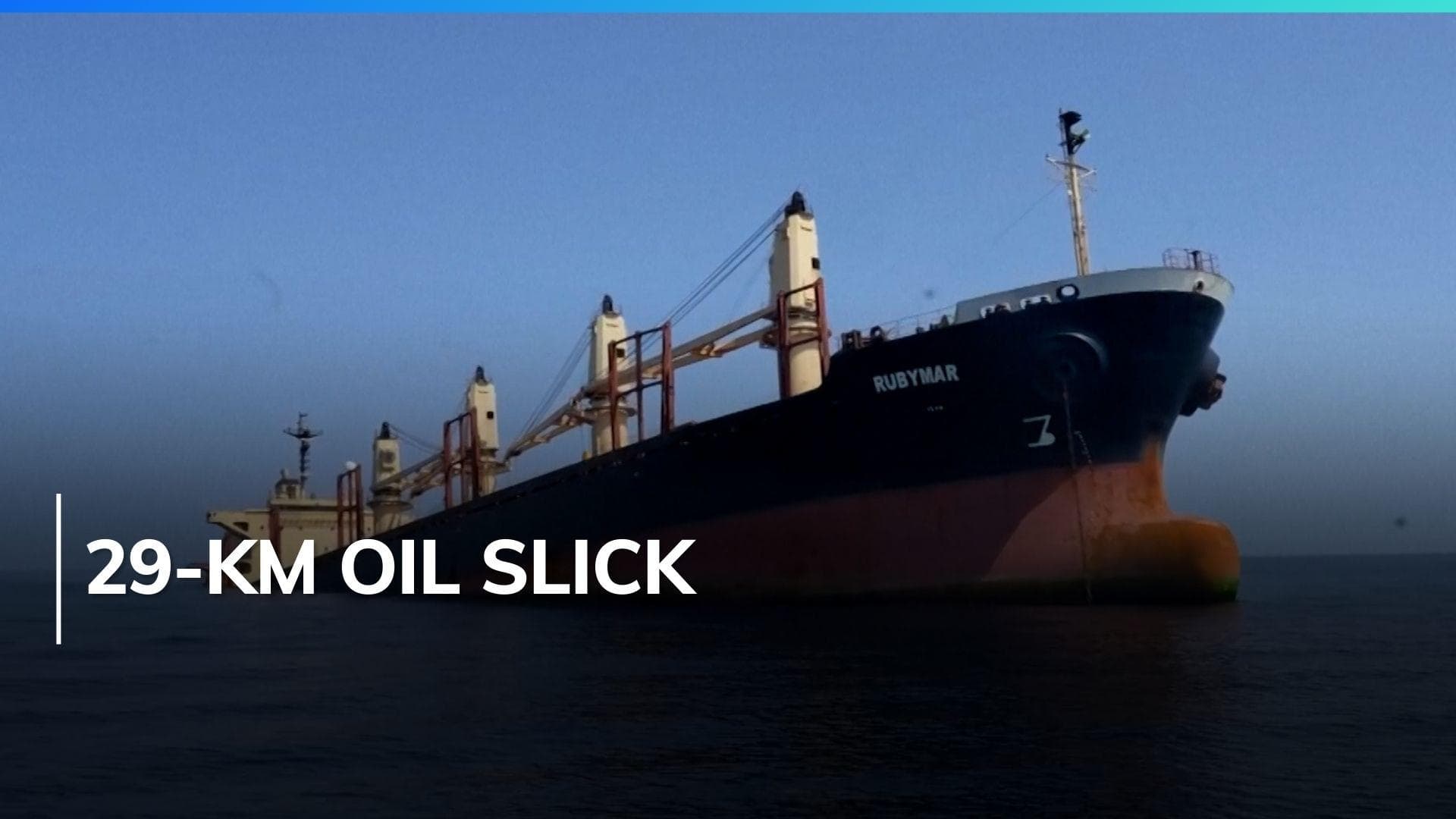 Watch | Cargo ship sinks off Yemen after Houthi strike