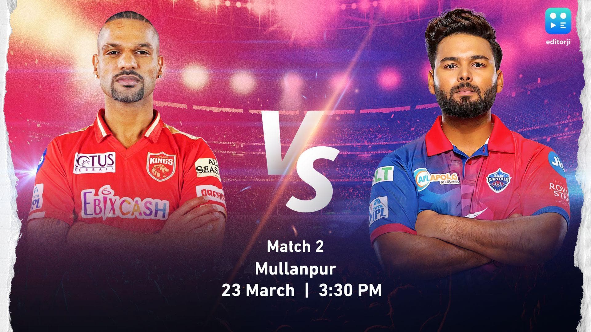 IPL 2024: पिछले सीजन के खराब प्रदर्शन को भुलाना चाहेंगी दिल्ली-पंजाब की टीमें, ऐसी हो सकती है प्लेइंग XI