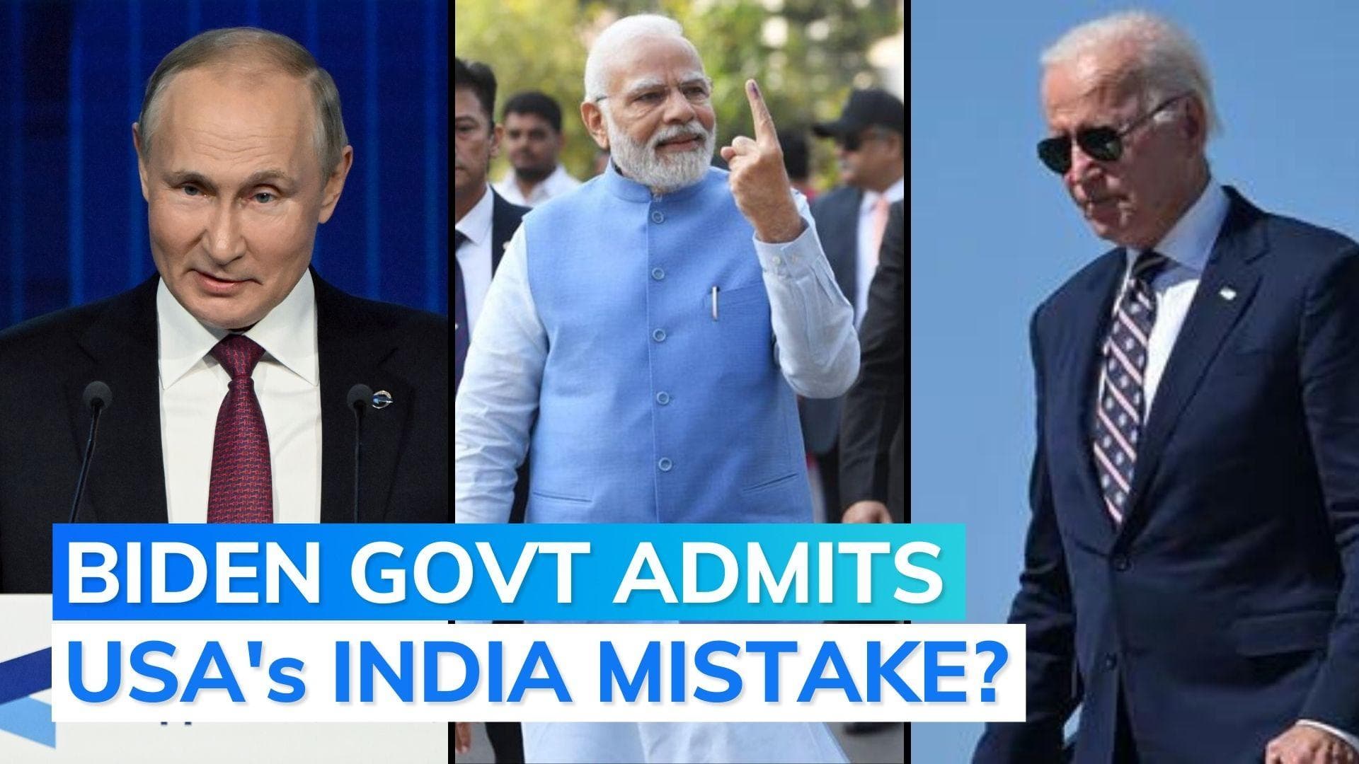 For decades, USA wasn't ready to partner with India like Russia: Biden govt spokesperson's admission