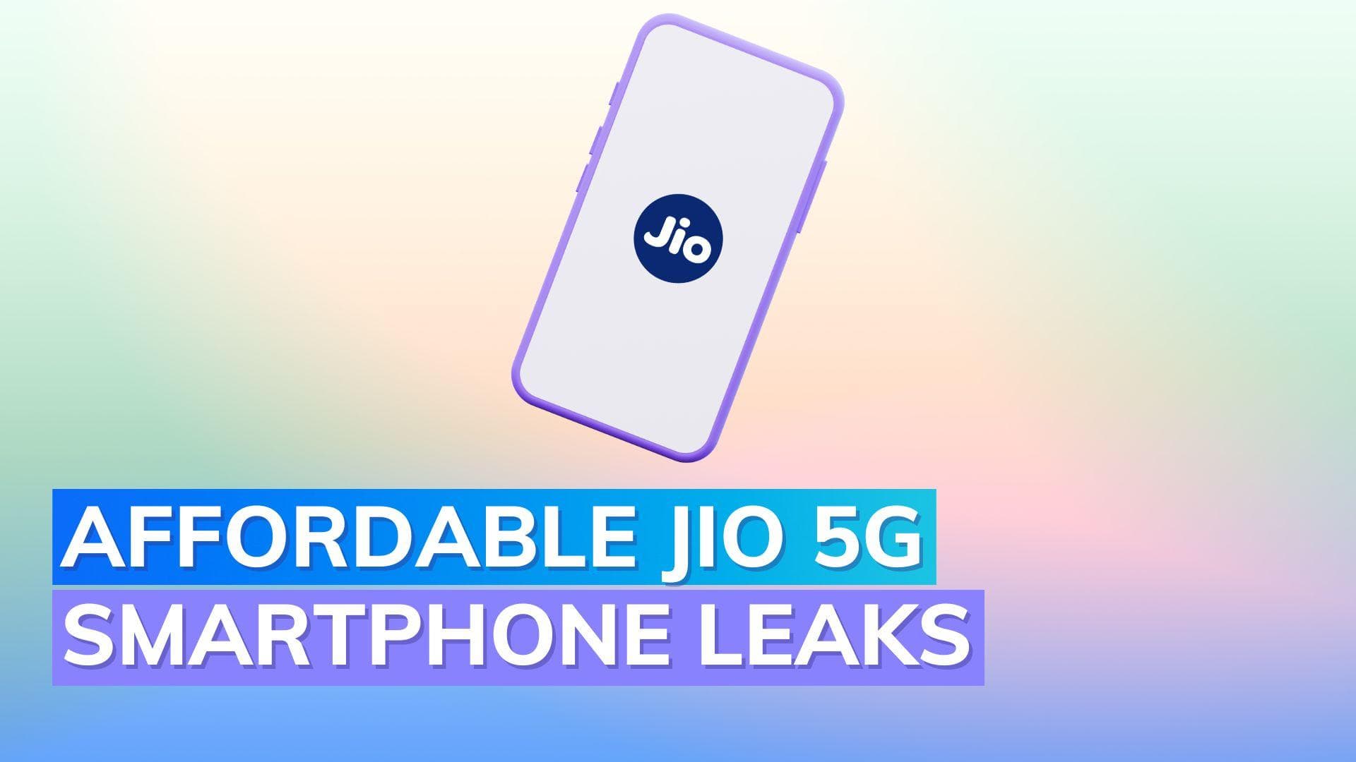Reliance Jio to unveil affordable Jio Ganga 5G smartphone: See leaked specifications