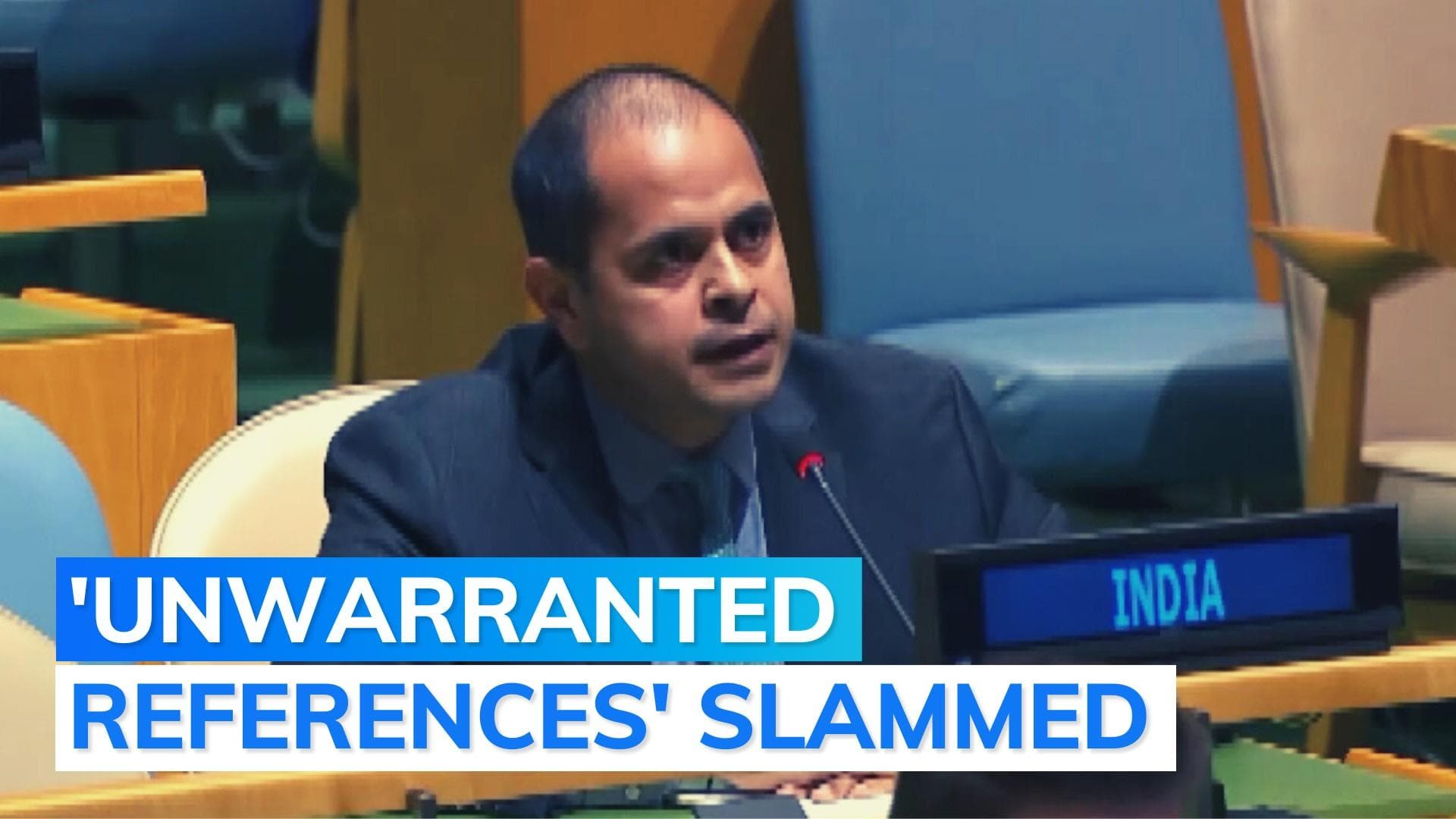 India hits back after Pakistan rakes Jammu & Kashmir issue at UNGA