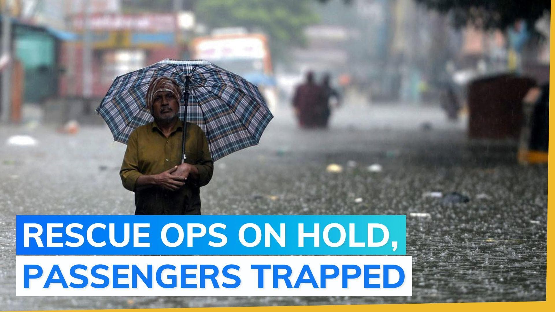 500 passengers stuck at railway station amid floods in Tamil Nadu; Rescue ops on