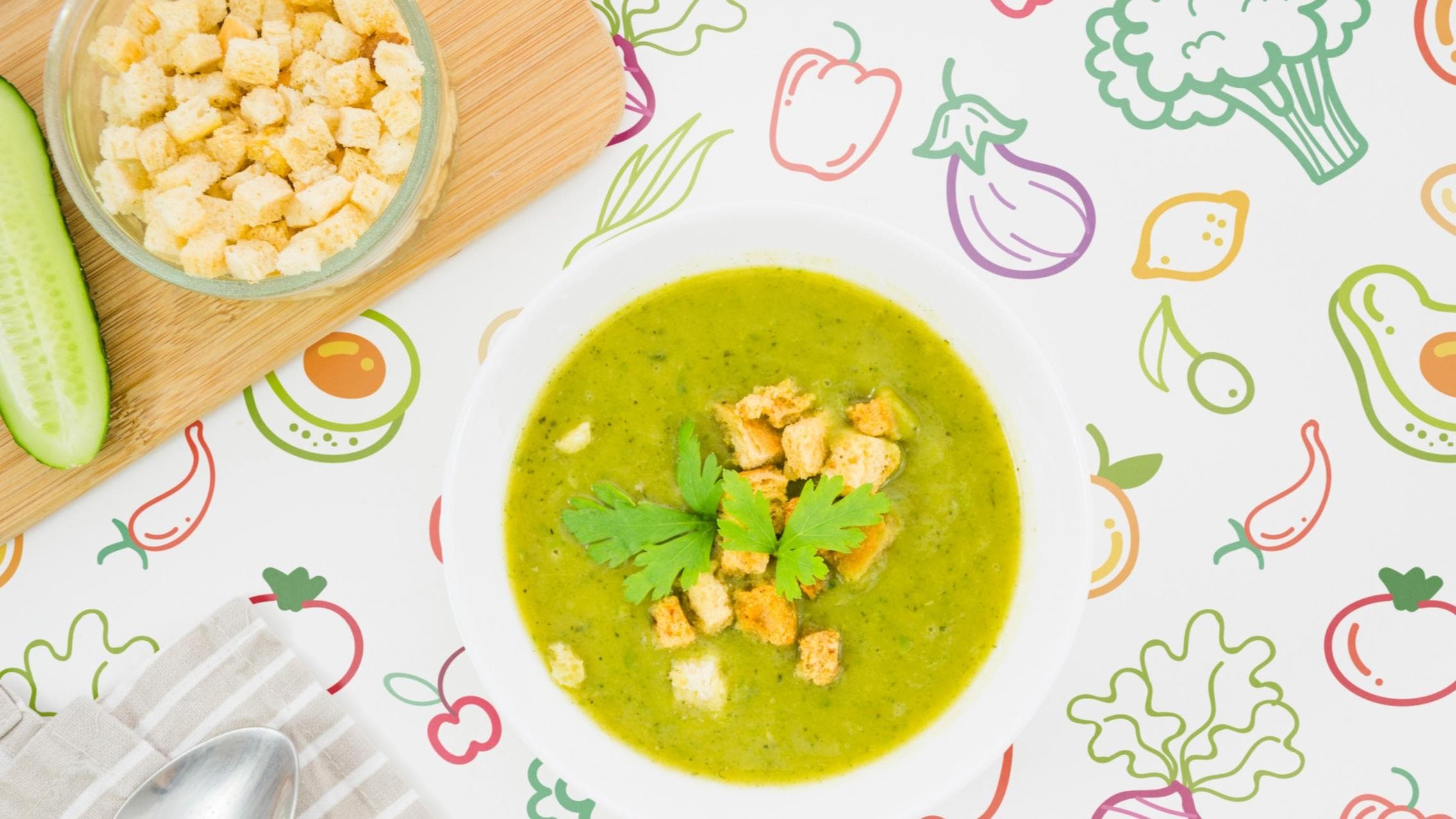 Easy 4-step recipe to make spinach soup at home 