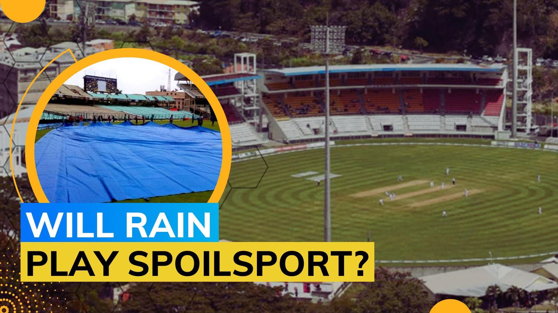 IND vs WI 1st Test weather: Will it rain in Dominica? Windsor Park weather forecast for 5 days