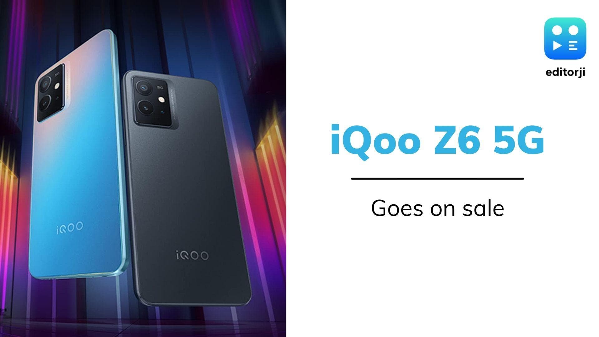 iQoo Z6 5G goes on sale in India: check price, specs