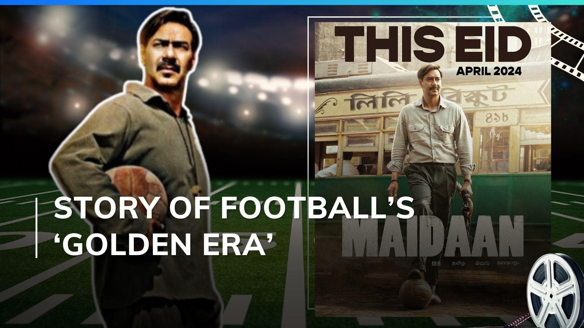 Glimpse into ‘Maidaan’: Ajay Devgn drops video from the film ahead of trailer release 