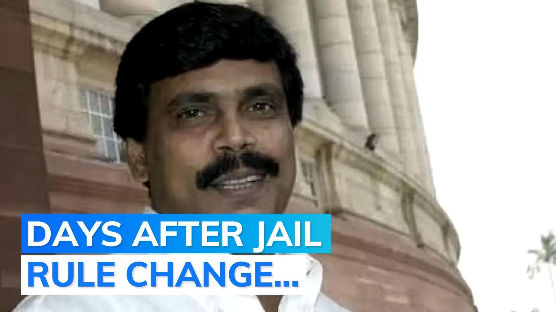 Murderer ex-MP Anand Mohan released from Saharsa jail