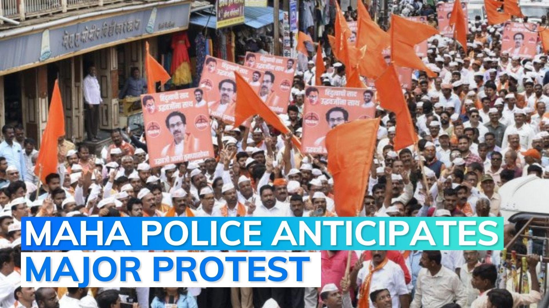 Police stations across Maharashtra on high alert | Maha crisis