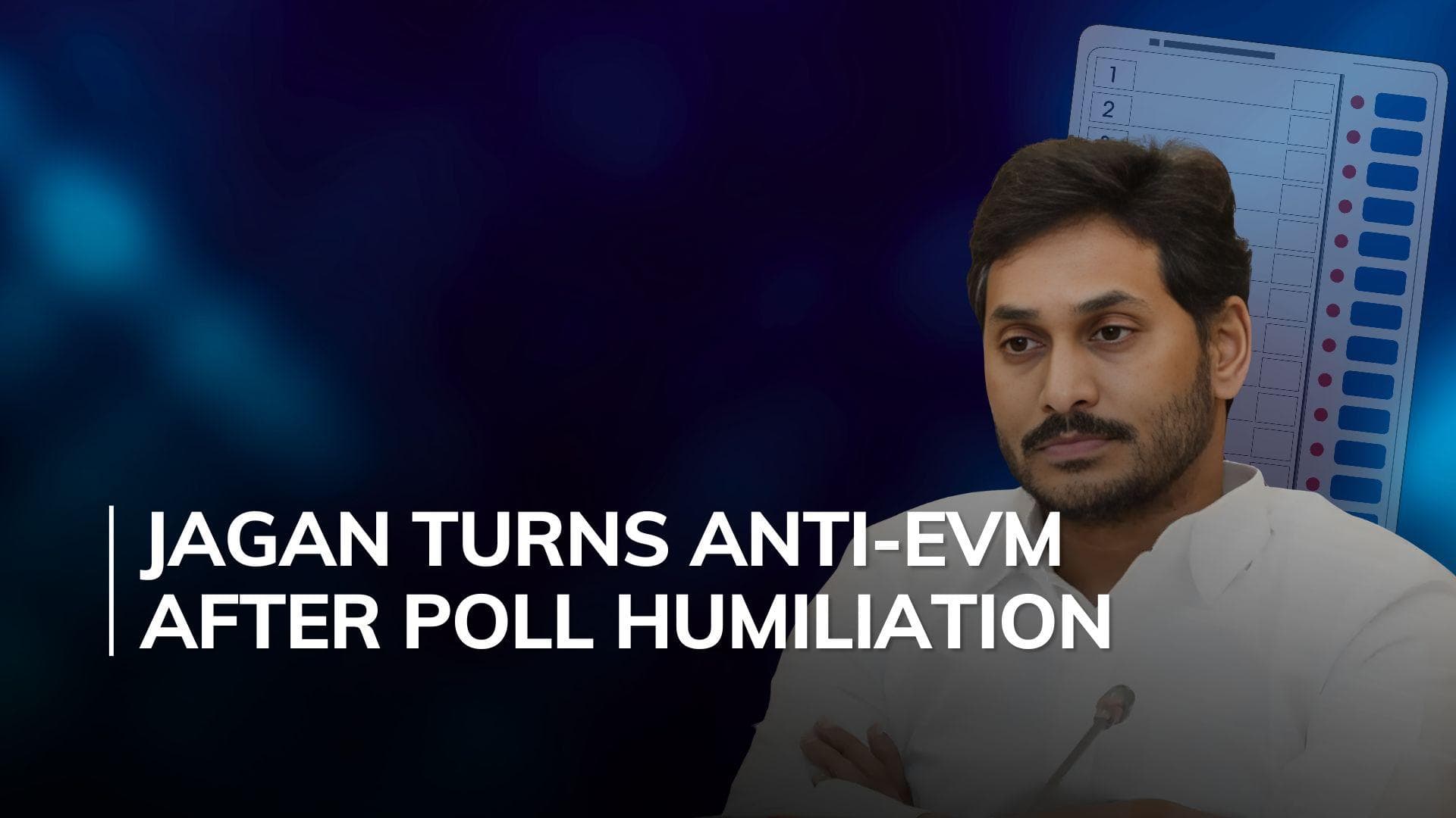 YSRCP chief Jagan calls for use of paper ballots for elections, not EVMs