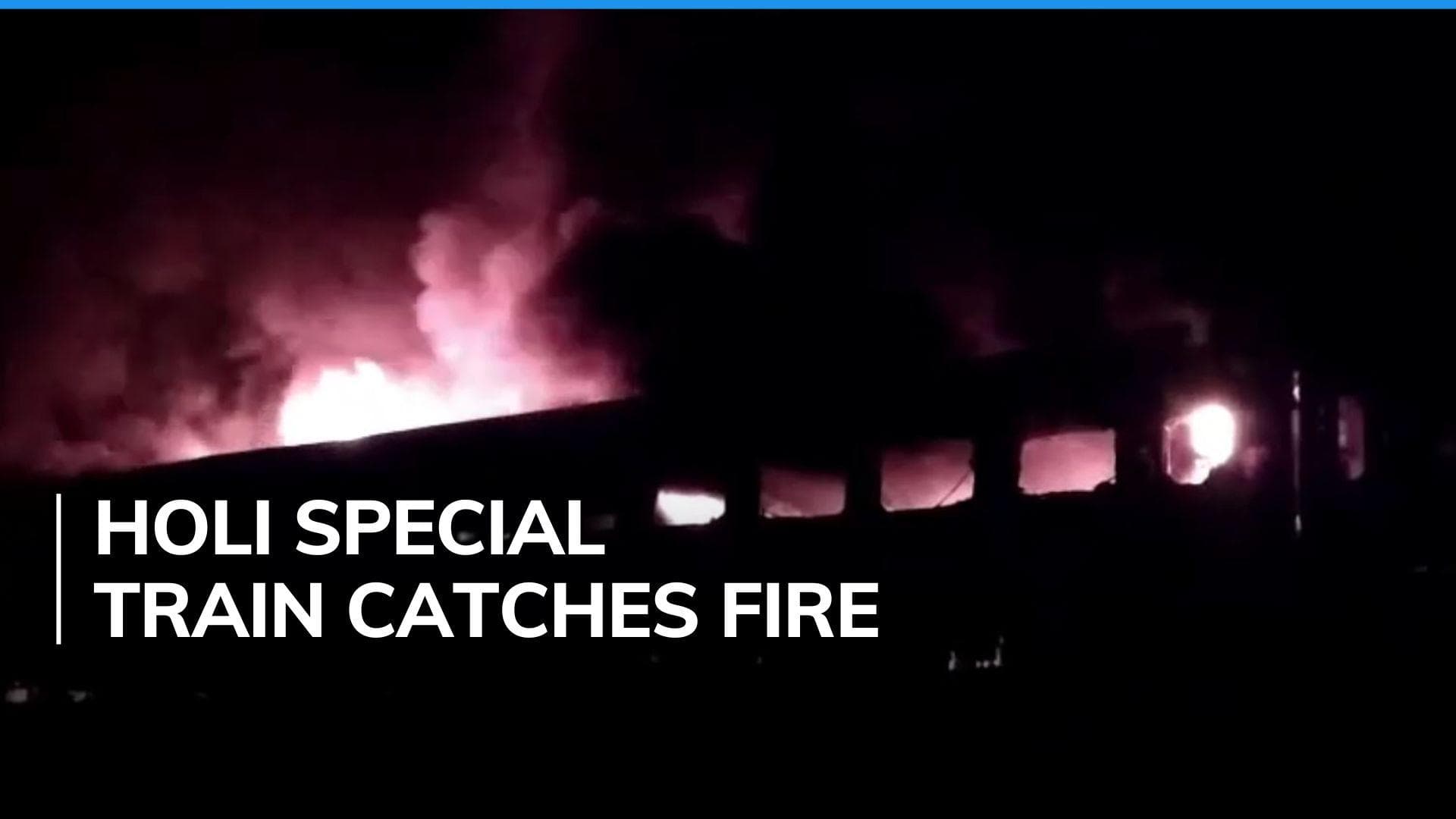 Passenger train catches fire in Bihar, no casualties reported