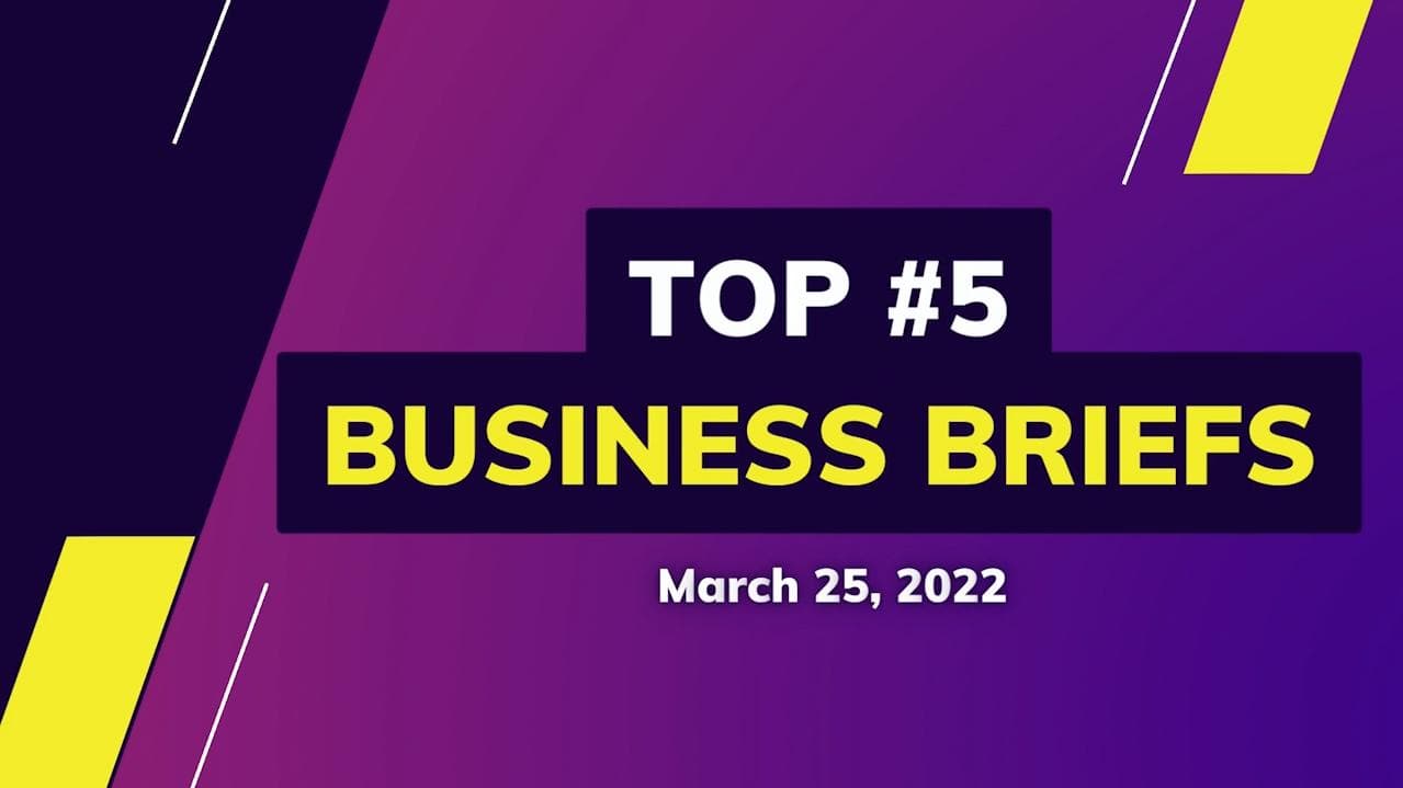 Business News Live: Editorji brings you the top 5 market headlines on March 25