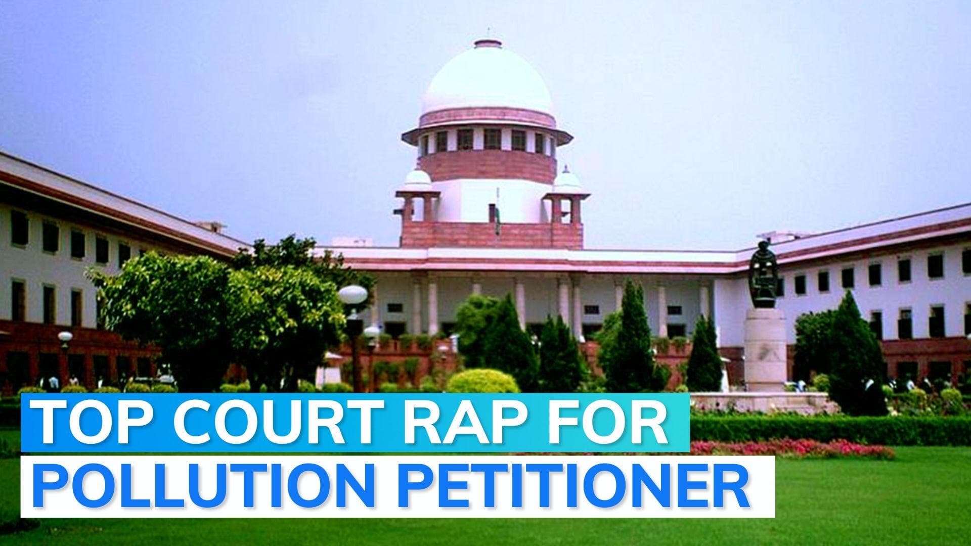 Delhi air pollution: SC refuses urgent hearing of plea, says can't enter into everything