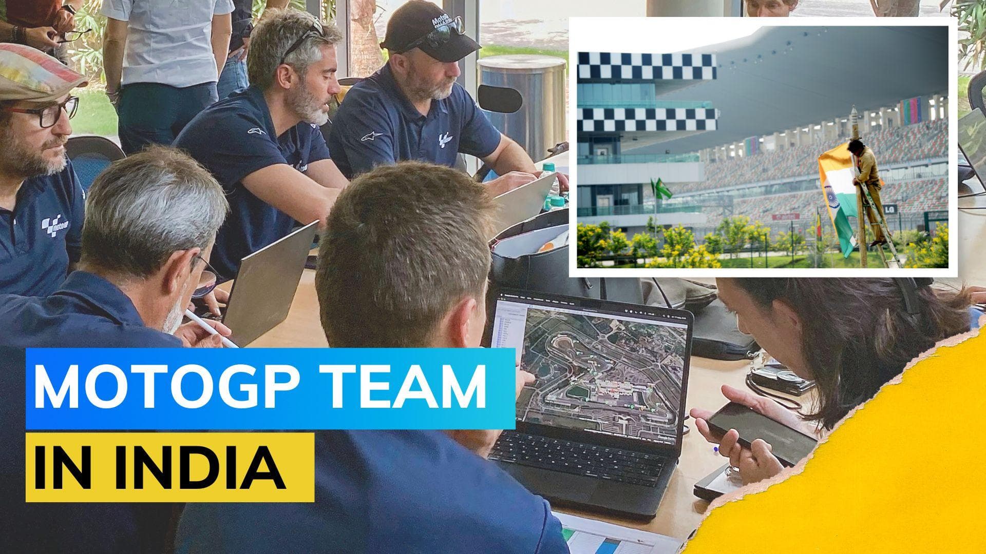 MotoGP team conducts comprehensive inspection of Buddh Circuit ahead of historic India race