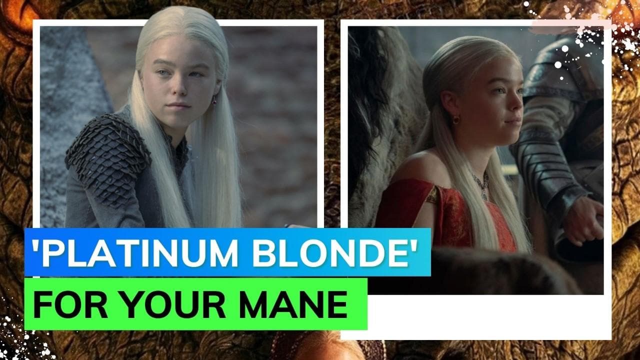 Forget 'Ash Blonde', this year 'Platinum Blonde' hair is having its moment!