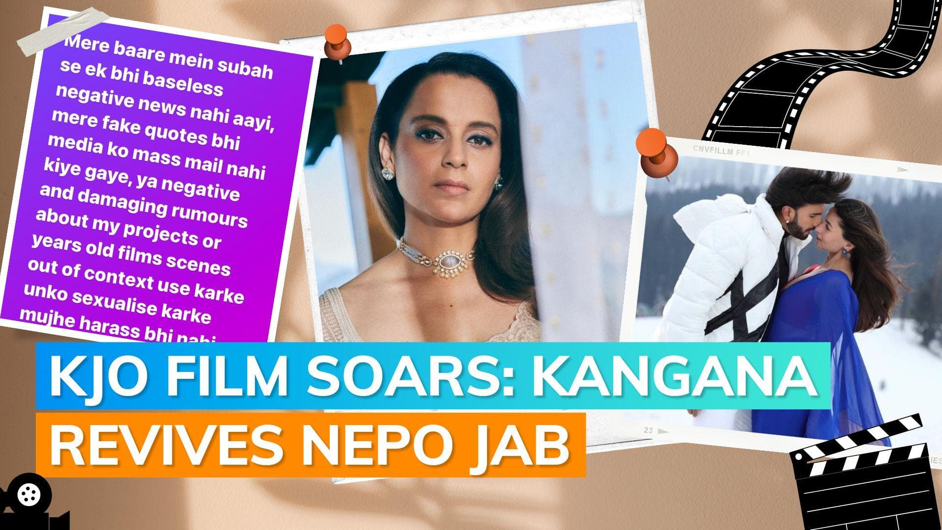 Kangana Ranaut shares cryptic post on 'Rocky Aur Rani Kii Prem Kahaani' release day: 'Why so quiet?'