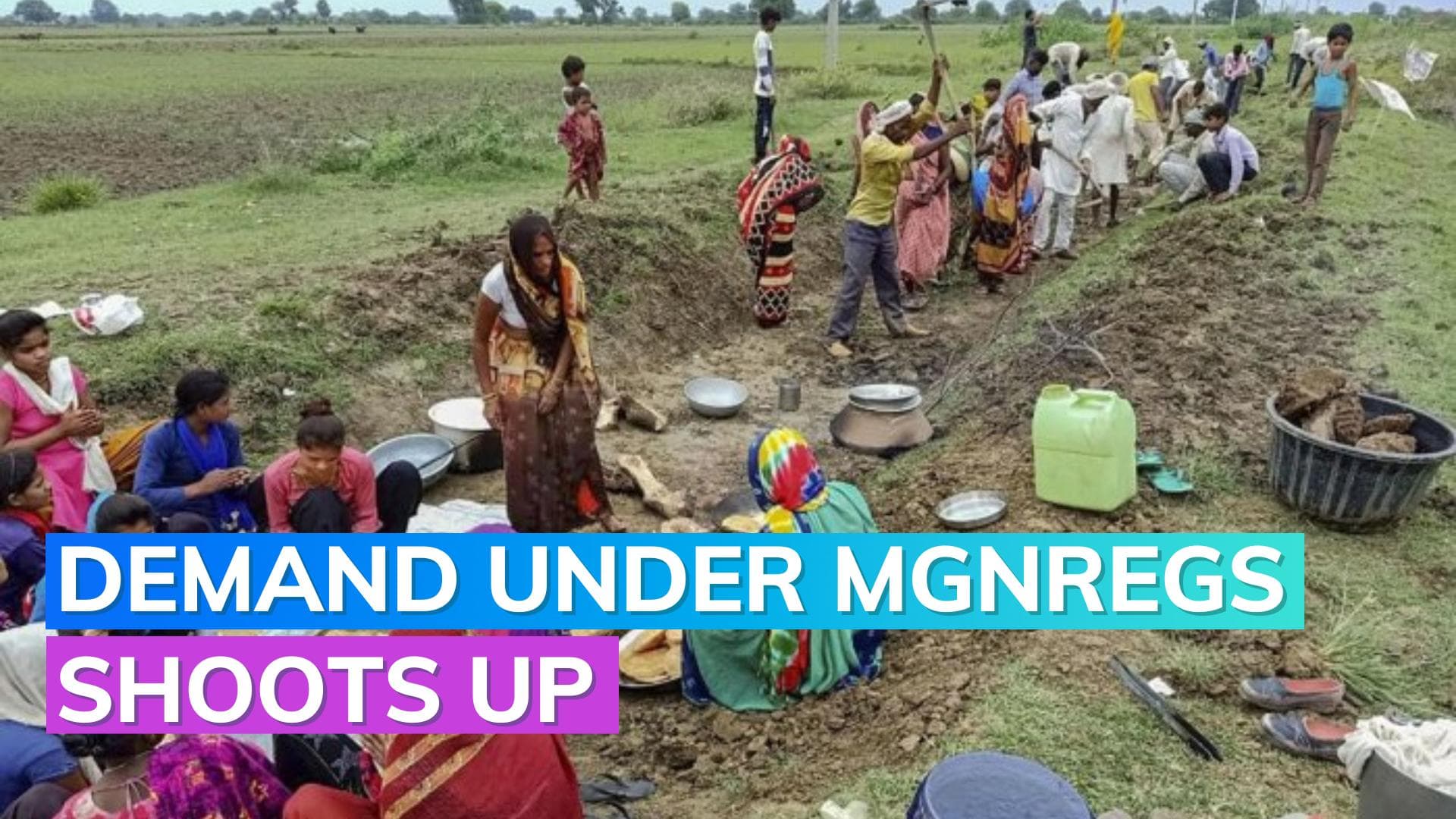 Rural employment demand soars: MGNREGS hits 23-month high in June