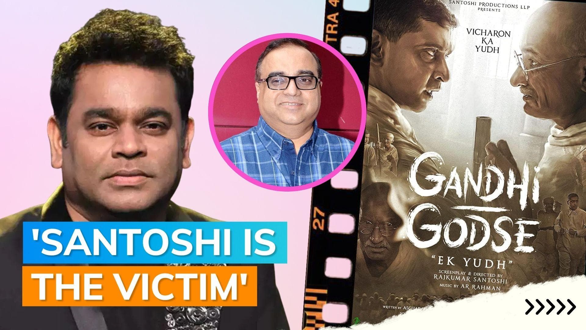 AR Rahman opens up on controversy around Rajkumar Santoshi’s ‘Gandhi Godse Ek Yudh’ 