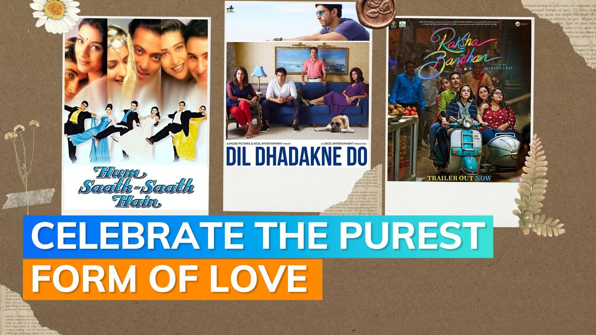 Raksha Bandhan 2022 Special : Here are some movies that manifest sibling bond perfectly