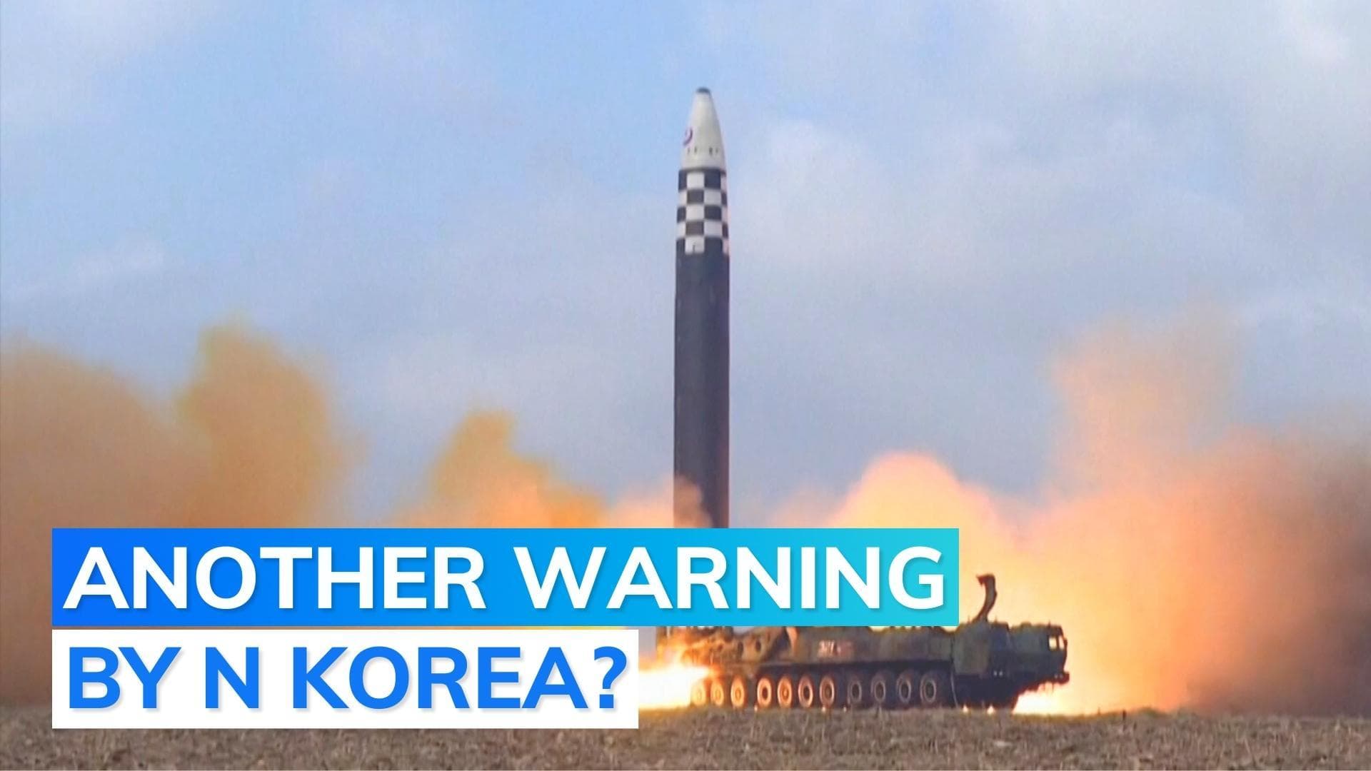 South Korea claims North Korea fired a ballistic missile into sea ahead of joint exercise with US
