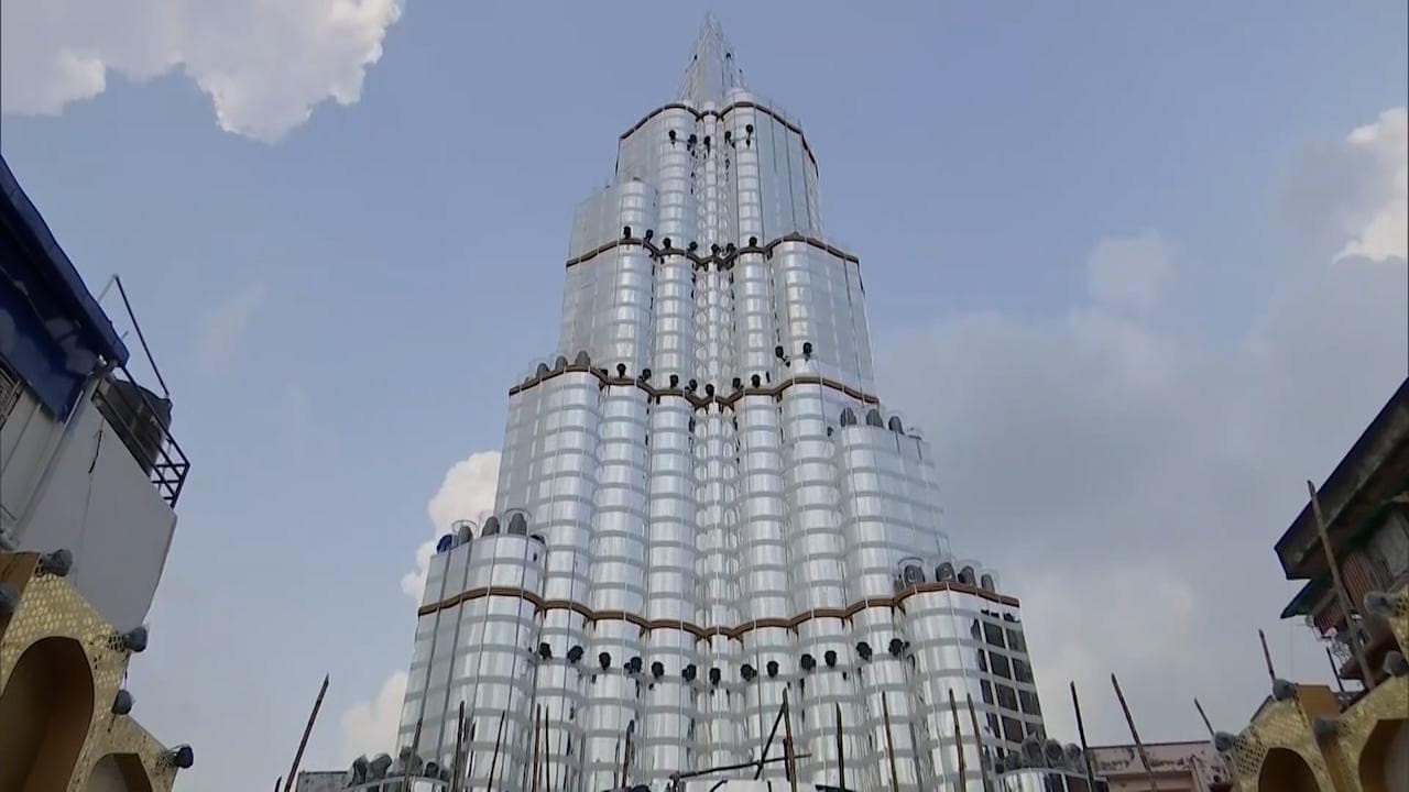 Durga Puja 2021: दुबई नहीं कोलकाता में देखिए 'बुर्ज खलीफा', जानिए क्या है इस पूजा पंडाल में खास