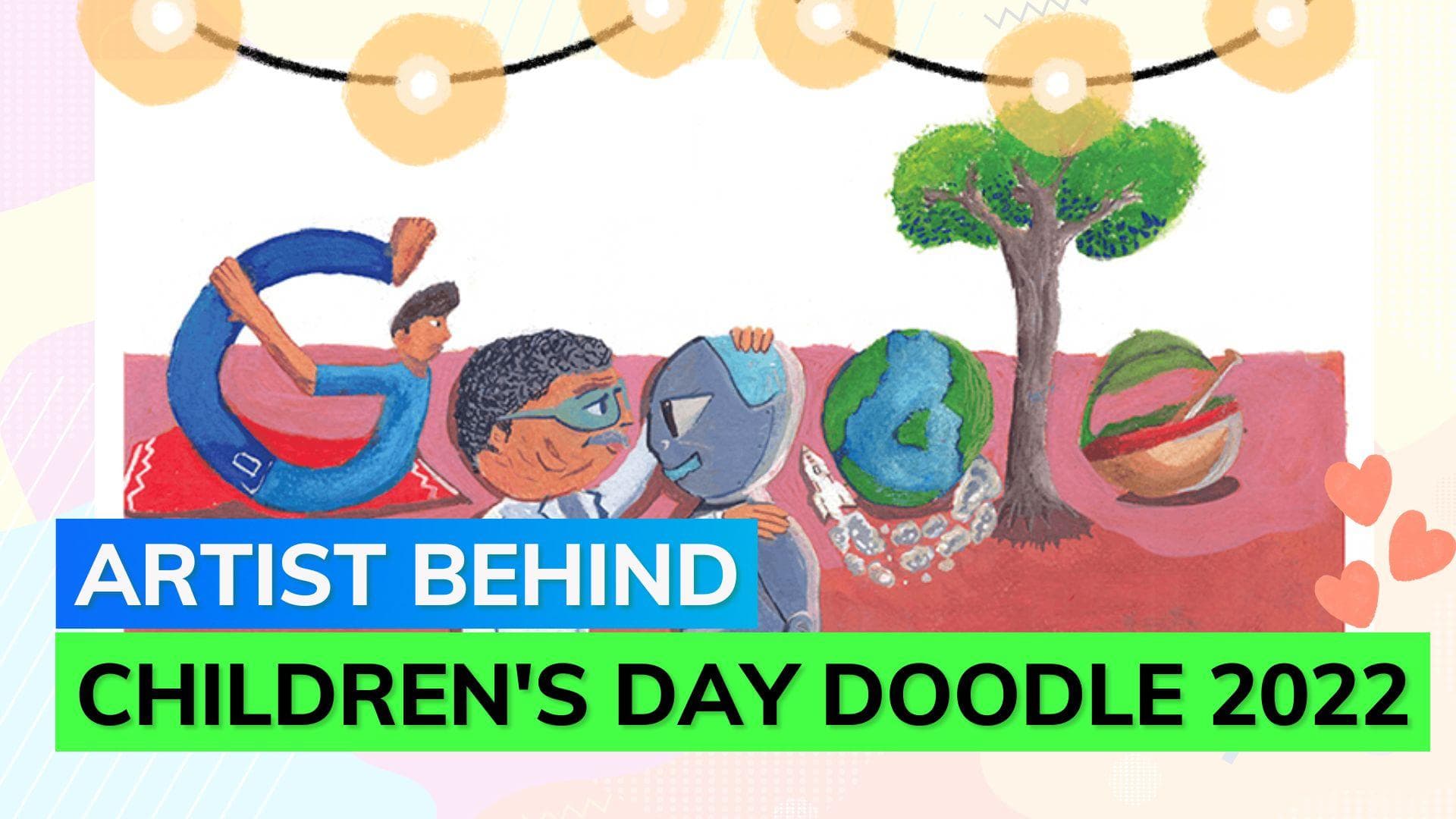 Kolkata student becomes this year's Google Doodle winner