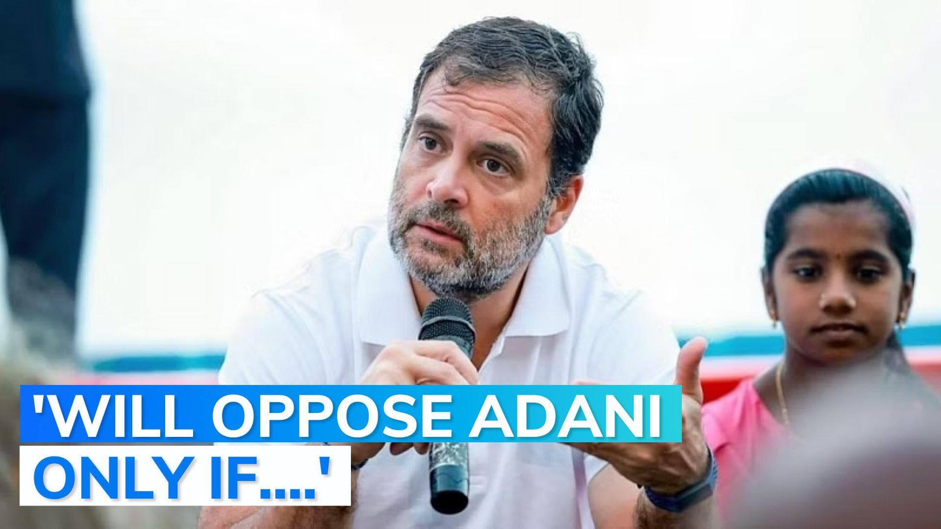 Rahul Gandhi counters BJP attack, says no preferential treatment to Adani by Gehlot govt