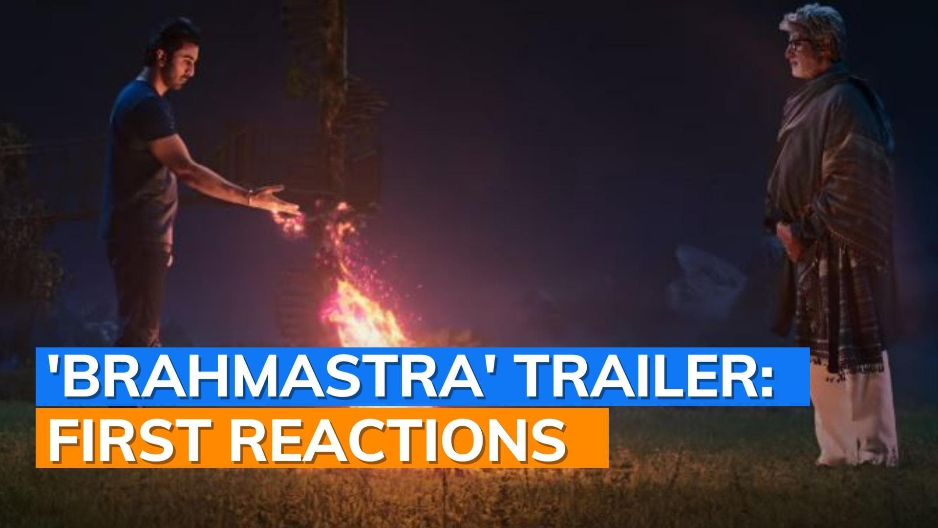 'Brahmastra' trailer unveiled: Anushka Sharma, Janhvi Kapoor and other celebrities react