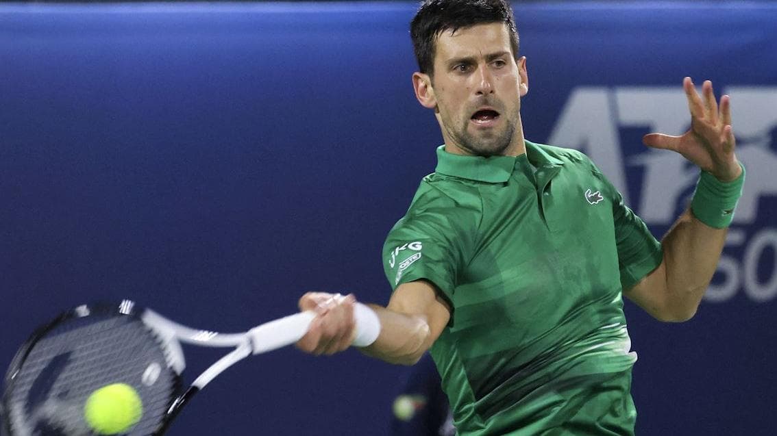 Novak Djokovic makes a stunning on-court return after Australian Open visa deportation