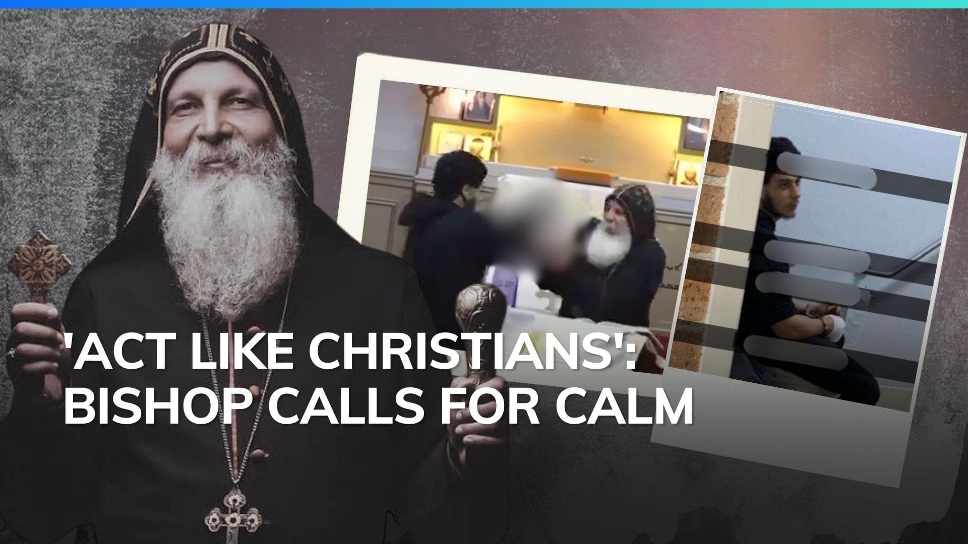 'You are my son': stabbed Sydney bishop forgives attacker