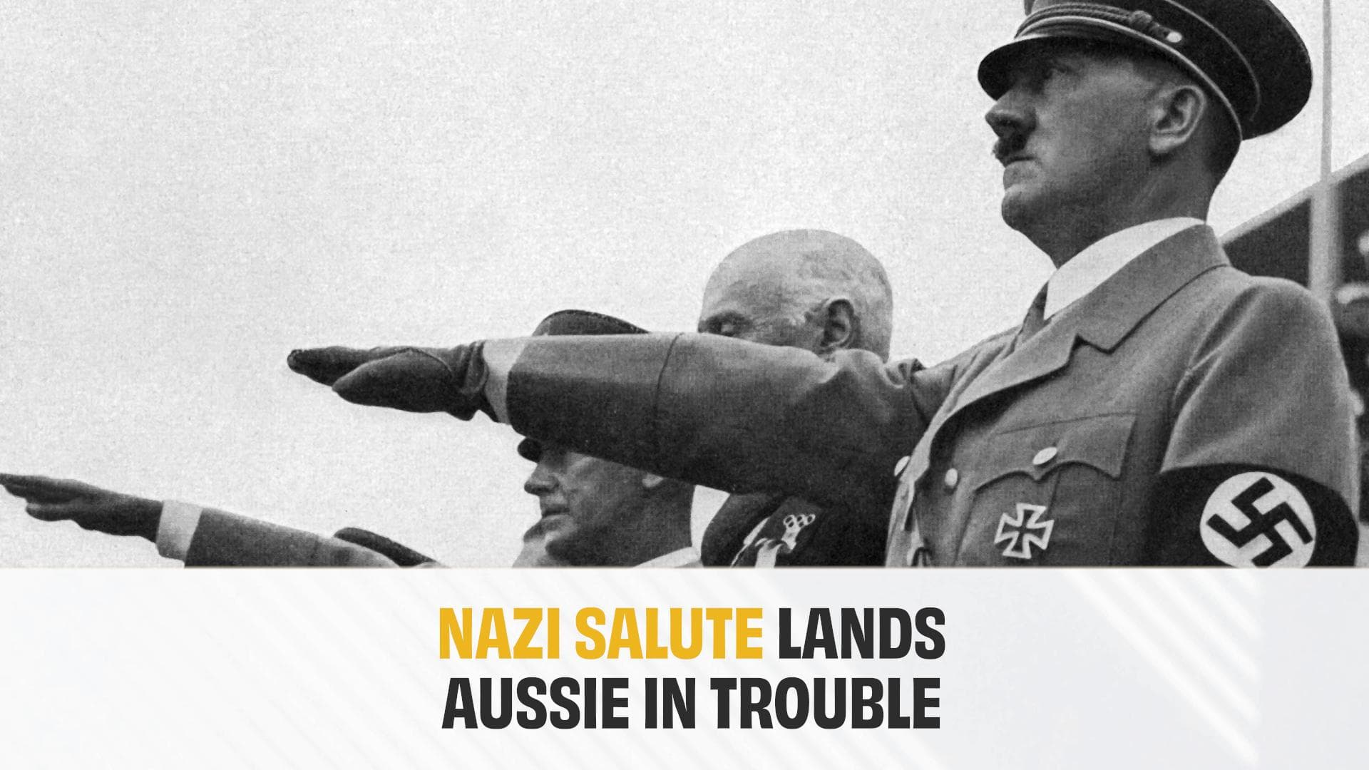 Australian man's Nazi salute leads to first such conviction in Victoria