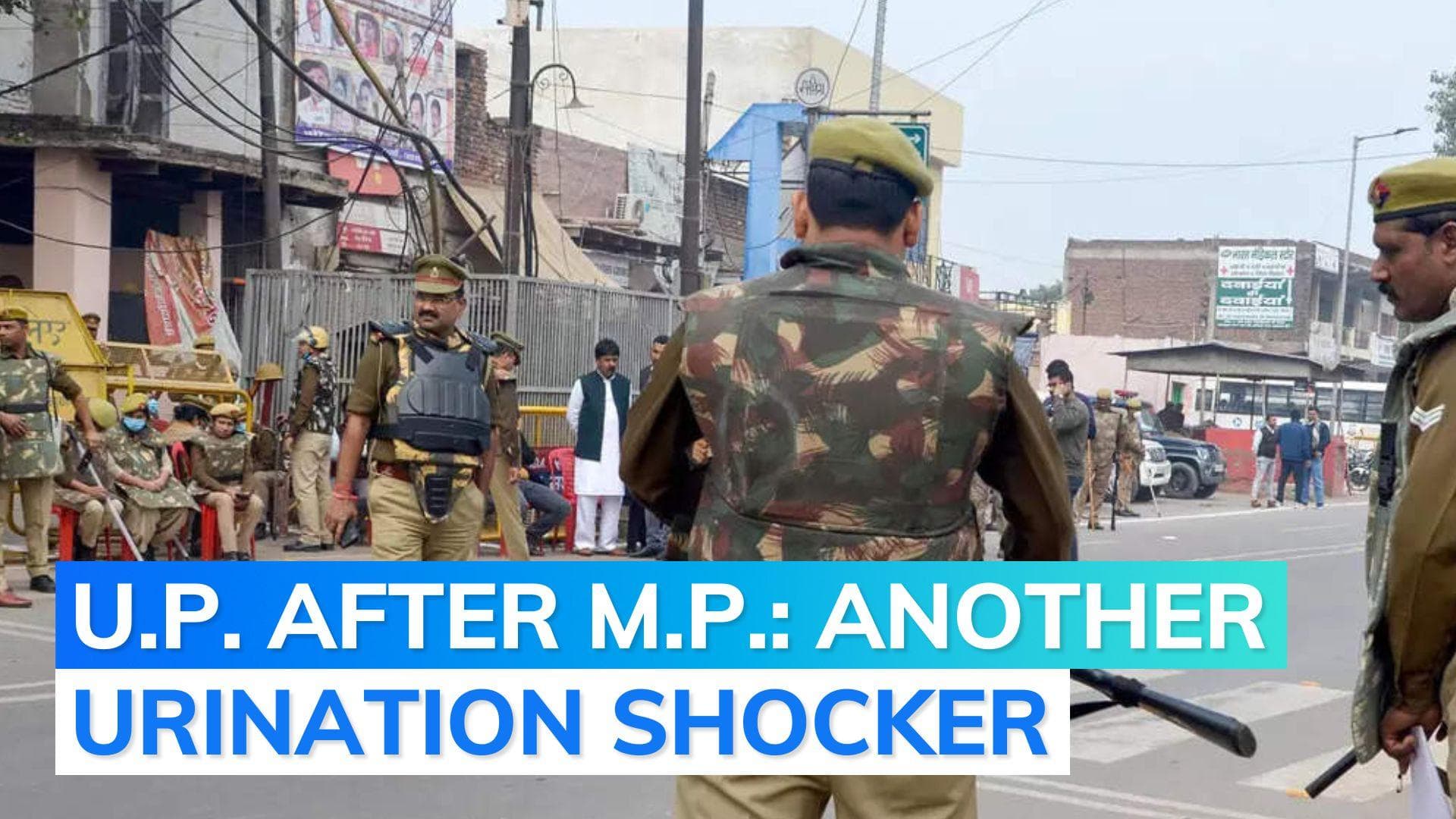 Agra: Video of man urinating on injured person goes viral; UP police arrest suspect