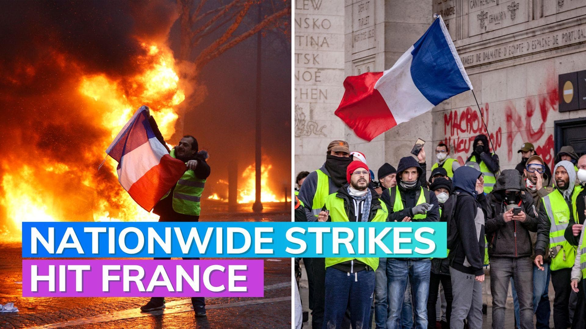 Thousands strike in France as Inflation soars 